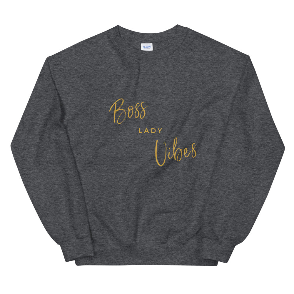 Boss Lady Vibes Unisex Sweatshirt, Entrepreneur Women, Women Who Lead, Girl Boss, Boss Lady, Women T-shirt, Entrepreneur Empowerment, Boss Women