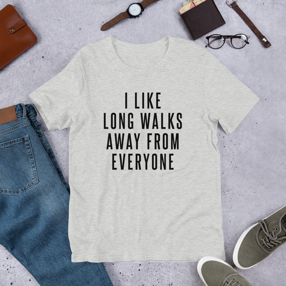 Long Walk Away From Everyone (Unisex T-Shirt) - E2 Express