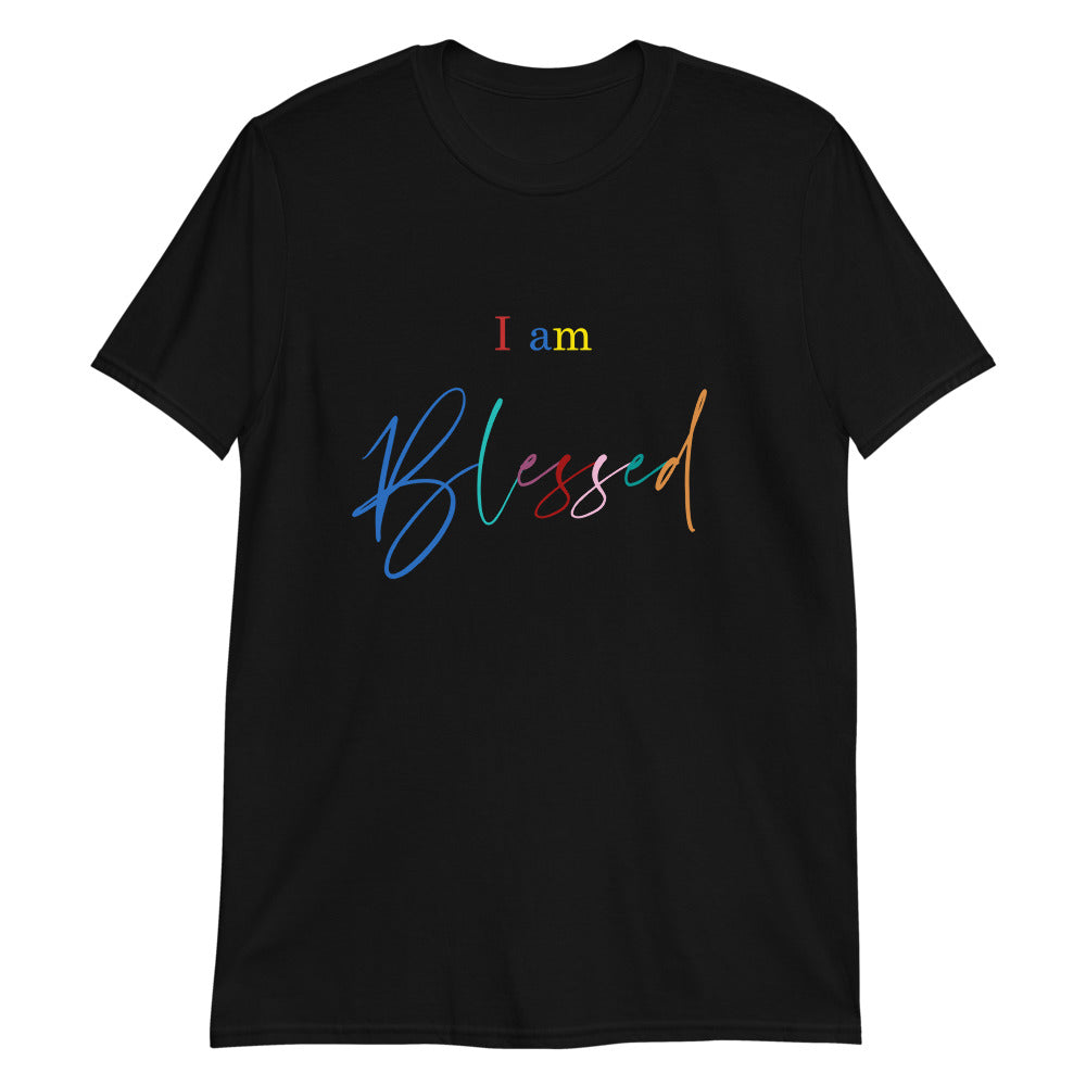 Blessed, inspirational shirt, Christian t-shirt Short-Sleeve Unisex T-Shirt