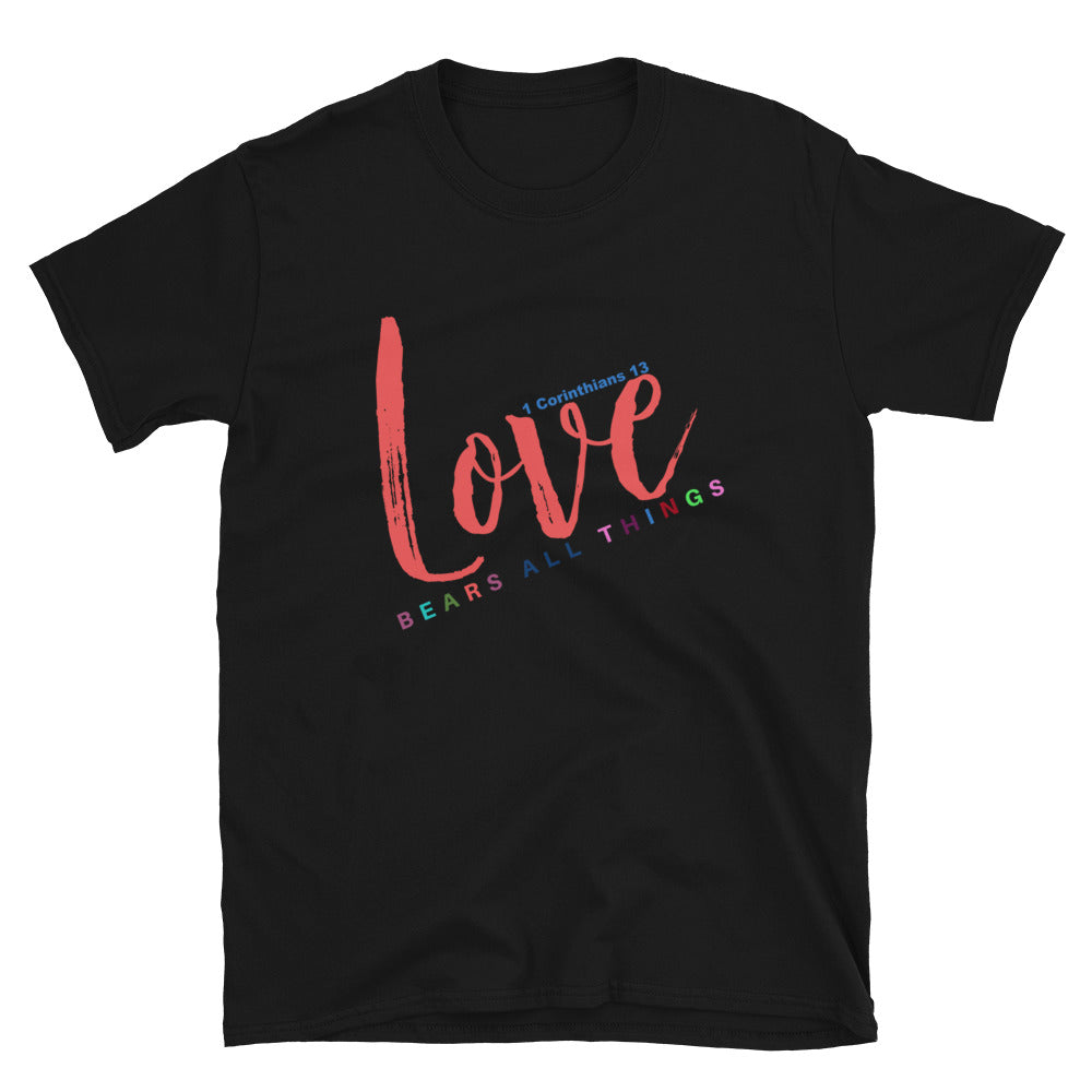 Love, Faith over fear t-shirt, Religious shirt, Christian clothing, Short-Sleeve Unisex T-Shirt