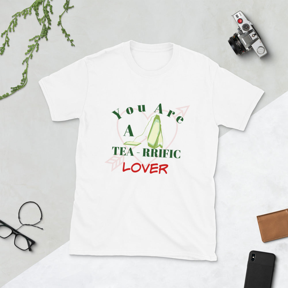 Valentine Day Gift Shirt, Gift For Lover, Lover Gift, You Are A Tea-rrific Lover, Funny Shirt, Tea Lover Shirt, Funny T-shirt