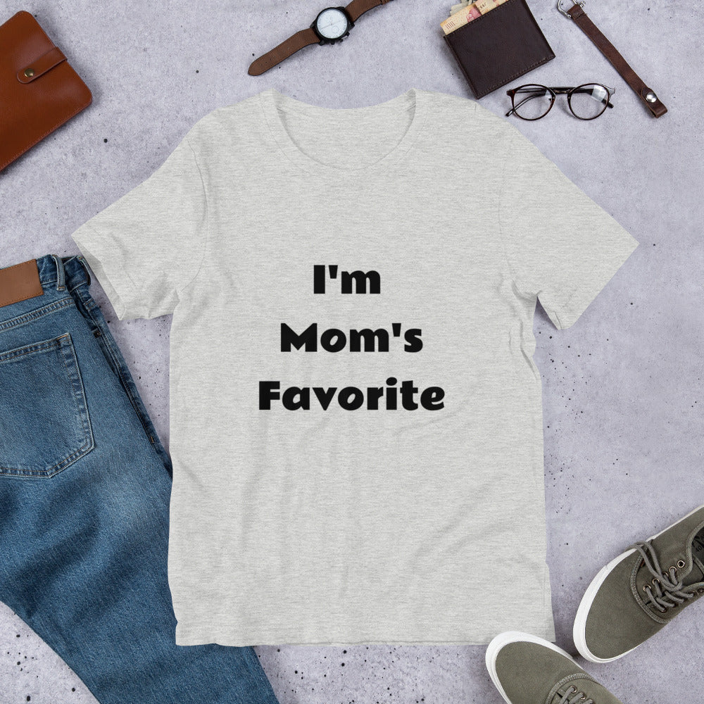 I'm Mom's Favorite Funny T-Shirt PS_0664W Mother's Day Mom Mommy Fun Funny Humor T Shirts