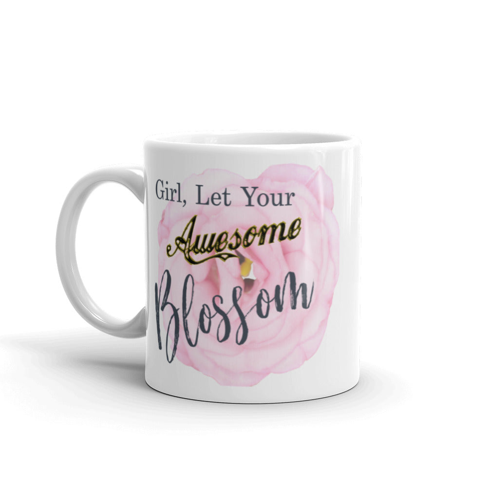 Bestfriend Gift For Her Birthday Gift Girl Let You Awesome Blossom Mug